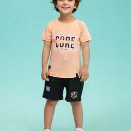 Toonyport Boys Printed Pure Cotton T-shirt With Shorts-image-31