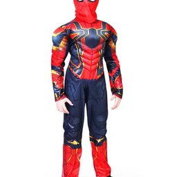 JENNA Kids Halloween Iron Spiderman Costume Muscular Arms Clothing Set-picture-54