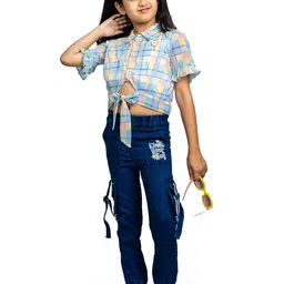 BAESD Girls Printed Shirt With Trousers-picture-24