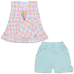 Wish Karo Girls Printed Top with Shorts-image-29