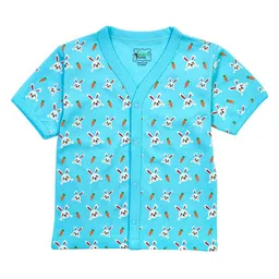 BAESD Boys Printed V-Neck T-shirt With Short image 2