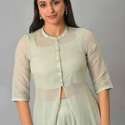 AURELIA Top with Palazzos & Shrug image 5