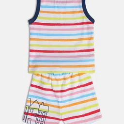 MINI KLUB Infants Striped T-shirt With Shorts image 5