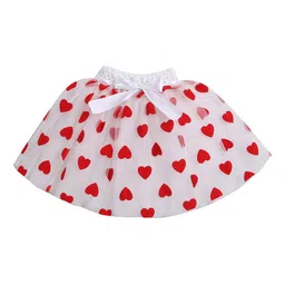 TINY MINY ME Infants Girls Typography Printed Embellished Top With Skirt image 4