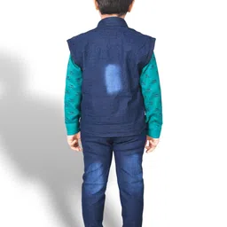 KIDZAREA Boys Printed Shirt With Trousers And Waistcoat image 2
