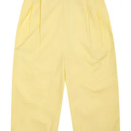 Budding Bees Girls Printed Pure Cotton Top With Trousers Set With Accessory image 3