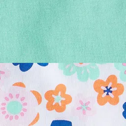 Pantaloons Baby Infant Girls Printed Pure Cotton T-shirt With Shorts image 2