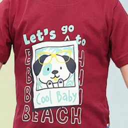 Toonyport Boys Pack Of 2 Printed T-shirt with Shorts image 4