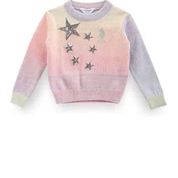U.S. Polo Assn. Kids Girls Embellished Pullover Sweater-picture-30