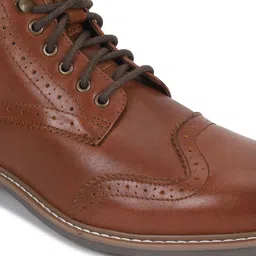 Royal Enfield Mens Brogue Boots image 2