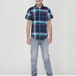 Gini and Jony Boys Checked Cotton Casual Shirt-picture-8