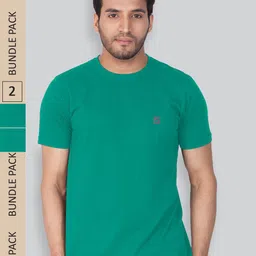 LUX NITRO Pack of 2 Round Neck Lounge T-shirts-picture-26