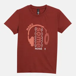 Maniac Boys Typography Printed Slim Fit T-shirt-picture-10