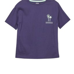 KIABI Boys Round Neck Short Sleeves Applique Cotton T-shirt-picture-1