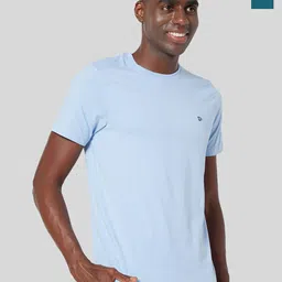 SPORTO Pack of 2 Round Neck Short Sleeves Regular Fit Cotton T-shirt image 1
