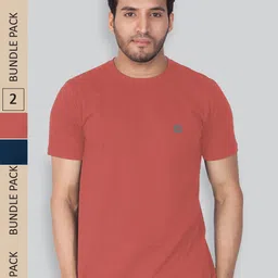 LUX NITRO Pack Of 2 Round Neck Lounge T-shirts-picture-57