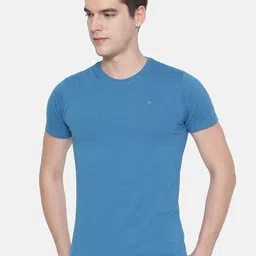 Greenfibre Men Blue Slim Fit T-shirt-picture-14