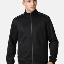 t-base Men Black Front-Open Sweatshirt-picture-46