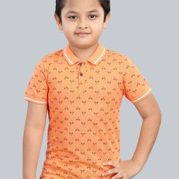 3PIN Boys Short Sleeves Polo Collar Cotton T-shirt-picture-29