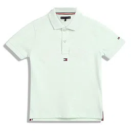 Tommy Hilfiger Boys Solid Polo Collar Cotton T-shirt-picture-30
