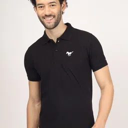 Greylongg Polo Collar Short Sleeves Pockets T-shirt-picture-31