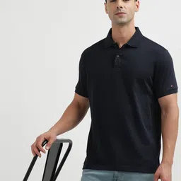 Tommy Hilfiger Men Polo Collar Solid T-shirt-picture-30