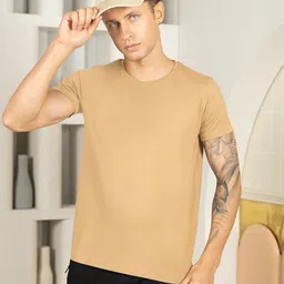 KOFFY Bio Washed Pure Cotton Round Neck T-Shirt-image-40