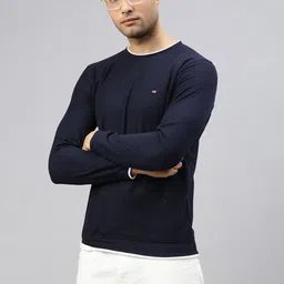 ZEDD Men Round Neck Solid T-shirt image 1