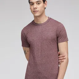 SPORTO Self Deisgn Round Neck Casual T-Shirt-picture-26