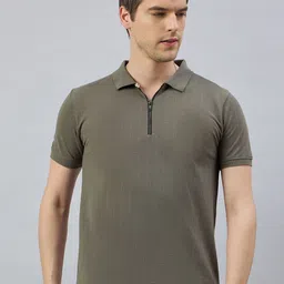 REPRISE Men Solid Polo Collar T-shirt-picture-15