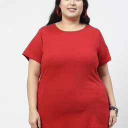 plusS Plus Size Cotton T-shirt-picture-37