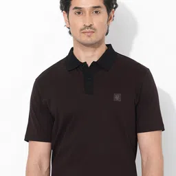 RARE RABBIT Polo Collar Short Sleeves Cotton T-shirt-picture-35