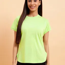 MINT STREET Round Neck Extended Sleeve Pure Cotton T-shirt-image-74