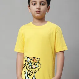 Friskers Boys Graphic Printed Pure Cotton T-shirt-picture-39