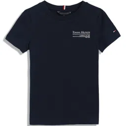 Tommy Hilfiger Boys Graphic Printed Round Neck Cotton T-shirt-picture-28
