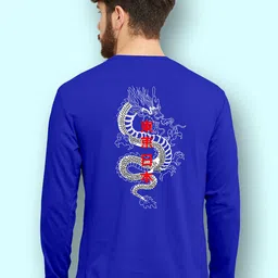 FTX Graphic Printed Round Neck Long Sleeves Regular Fit T-Shirt-picture-10