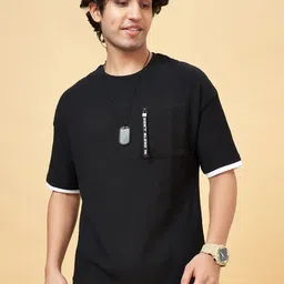 Street 808 by Pantaloons Men Typography Pockets T-shirt-picture-20