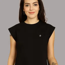 Friskers Cotton Round Neck Extended Sleeves T-shirt-picture-30