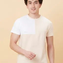Being Human Colourblocked Round Neck T-shirt-image-57