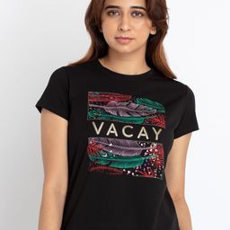 Status Quo Typography Round Neck Cotton T-shirt-picture-47