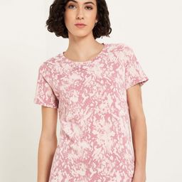 Ajile by Pantaloons Women Floral Printed Pockets T-shirt-picture-8