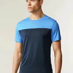Marks & Spencer Round Neck Colourblocked T-shirt-picture-11