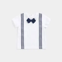 mothercare Kids Striped Pure Cotton T-shirt-picture-44