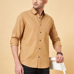 YU by Pantaloons Men Cotton Slim Fit Printed Casual Shirt-picture-10