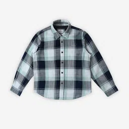 Pepe Jeans Boys Tartan Checked Pure Cotton Casual Shirt-picture-35