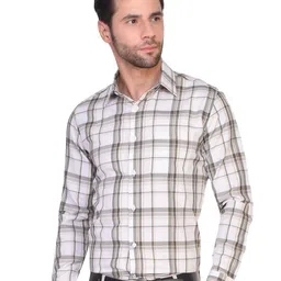 PARASSIO CLOTHINGS India Slim Checked Spread Collar Slim Fit Formal Shirt-picture-25