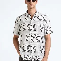 Flying Machine Conversational Printed Casual Shirt-picture-14