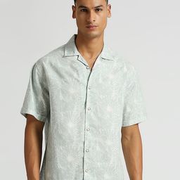 Pepe Jeans Relaxed Floral Printed Opaque Cotton Casual Shirt-picture-15