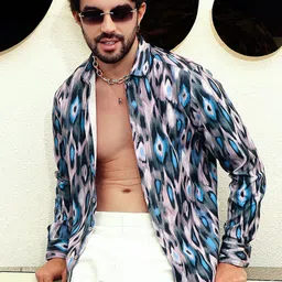 Campus Sutra Classic Abstract Printed Casual Shirt image 1