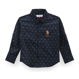 U.S. Polo Assn. Kids Boys Geometric Printed Classic Casual Shirt-picture-9